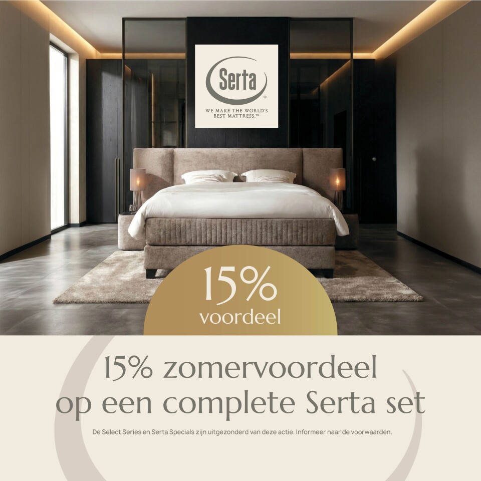 Serta zomeractie 1
